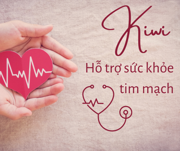 kiwi hỗ trợ tim mạch