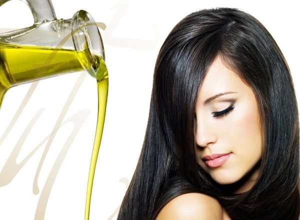 dưỡng tóc bằng dầu oliu