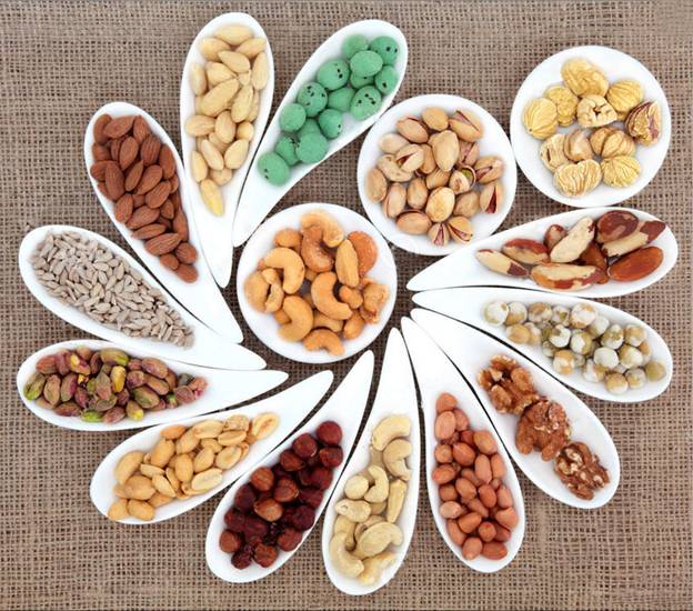 Các loại hạt chứa nhiều protein có lợi cho cơ thể
