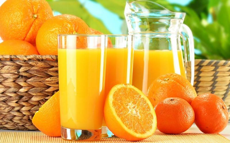 Nước cam chứa nhiều vitamin và giúp loại bỏ mỡ thừa hiệu quả
