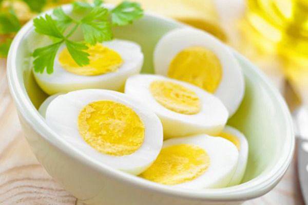 Nên ăn trứng sau khi tập gym