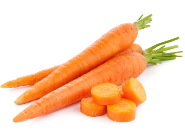 Cà rốt là thực phẩm giàu vitamin A 