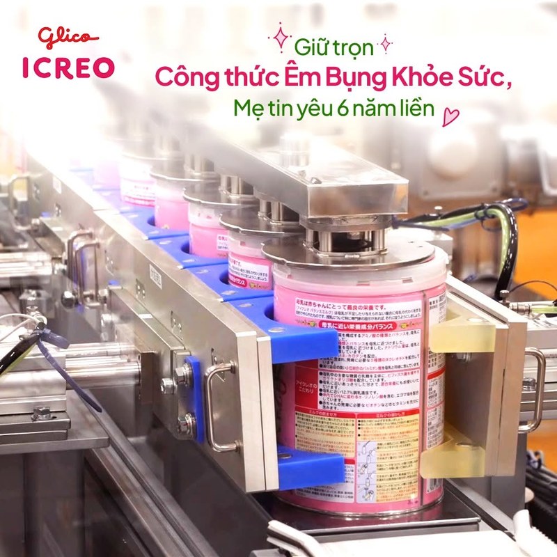 Sữa Glico số 0 dành cho trẻ từ 0 - 12 tháng