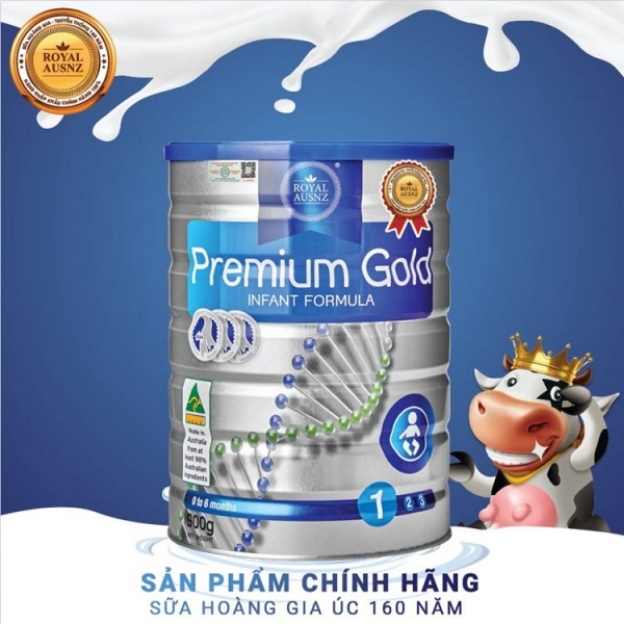 sữa dành cho trẻ sơ sinh Royal AUSNZ Premium Gold 1
