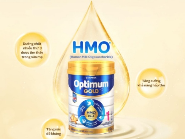 sữa bột cho trẻ sơ sinh Optimum Gold giúp bé phát triển tốt