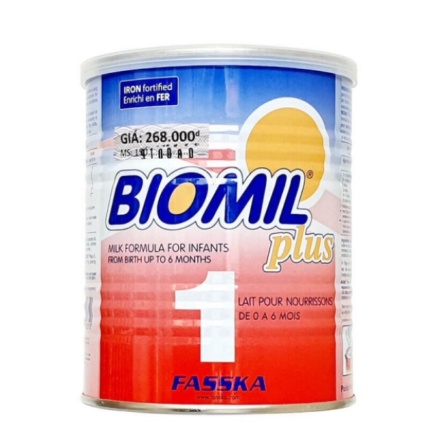 dòng sữa tốt cho trẻ sơ sinh Biomil giúp bé hấp thu dễ dàng