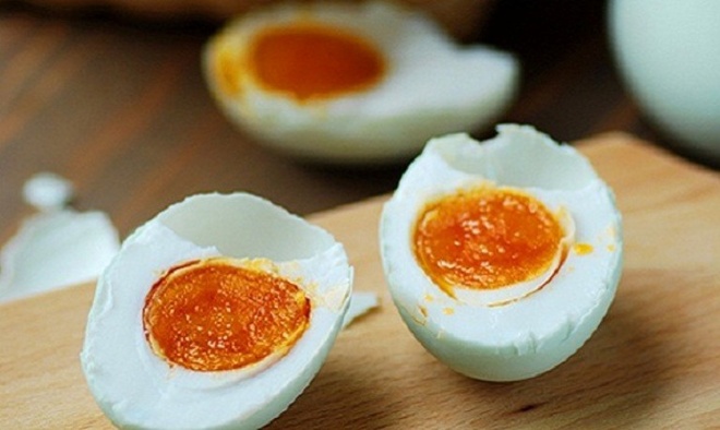 Trứng muối là thực phẩm có hại cho sức khỏe