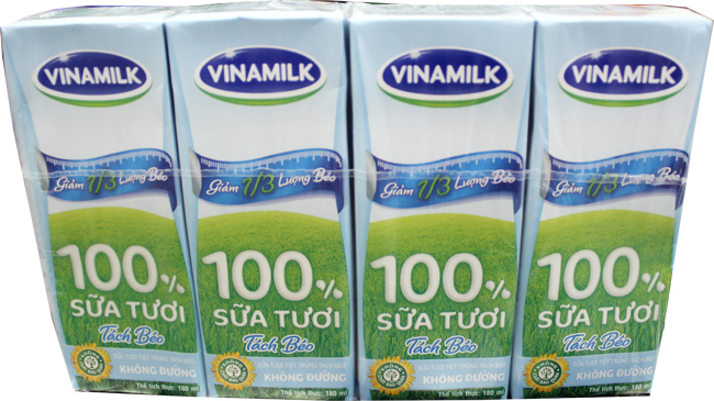 giá sữa Vinamilk