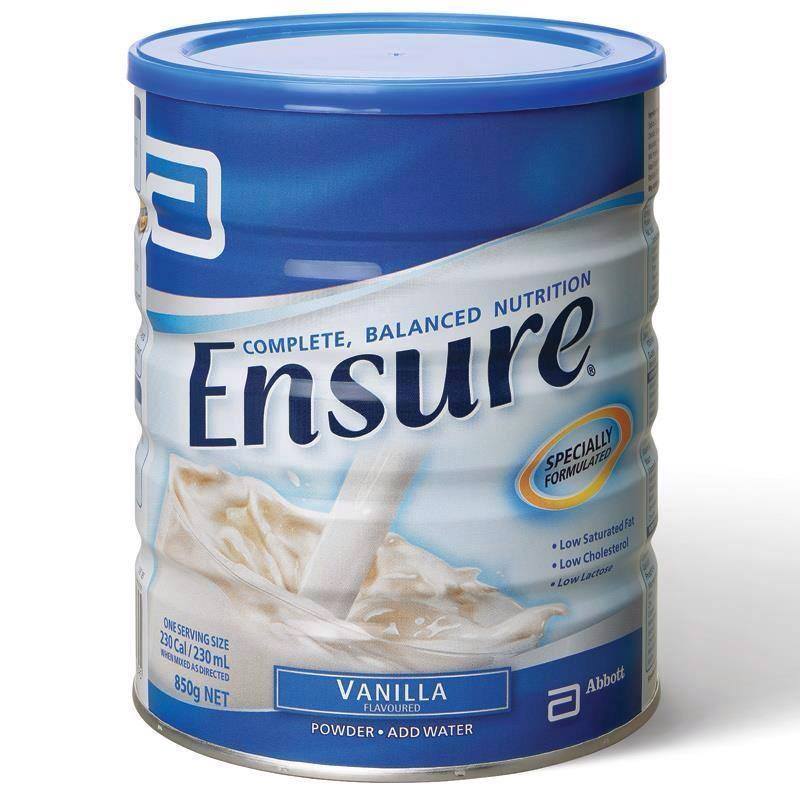 Sữa Ensure- sản phẩm dành cho người lớn