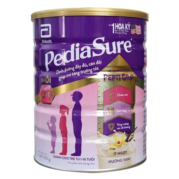 Sữa tăng cân cho trẻ Pediasure bổ sung năng lượng, lợi khuẩn, chất xơ