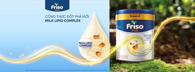 Sữa êm bụng Friso Pro hỗ trợ trẻ tiêu hóa, hấp thu dưỡng chất tốt