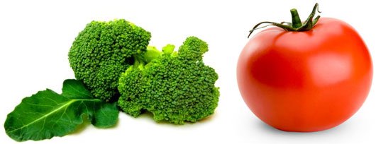 Sự kết hợp tuyệt vời giữa bông cải xanh và cà chua