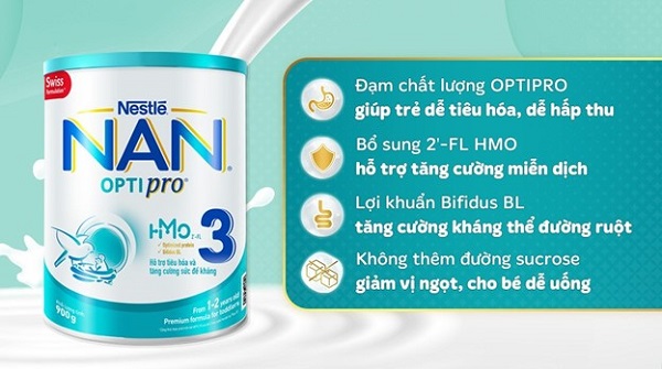 loại sữa tốt cho bé sơ sinh NAN Optipro 1