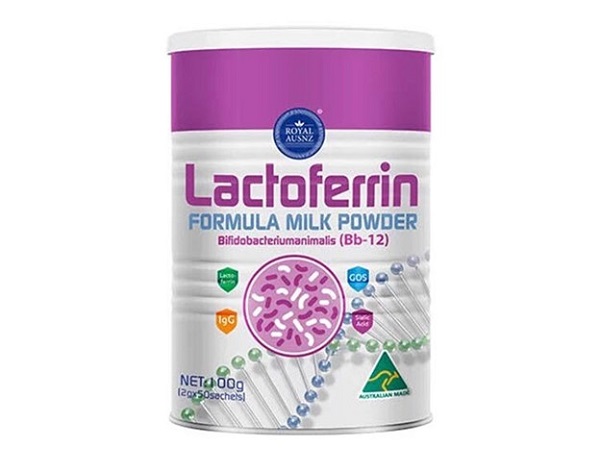 sữa dành cho trẻ táo bón - Lactoferrin hồng