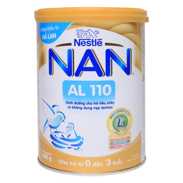 Sữa NAN Al 110 cũng là gợi ý dành cho bé dị ứng đạm bò