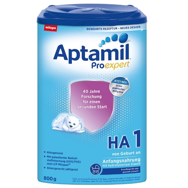 Aptamil HA 1 là dòng sữa cho bé dị ứng đạm bò dưới 1 tuổi