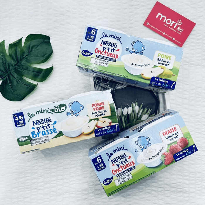 Bé 6 tháng ăn sữa chua được không là được, hãy chọn Nestlé P'tit