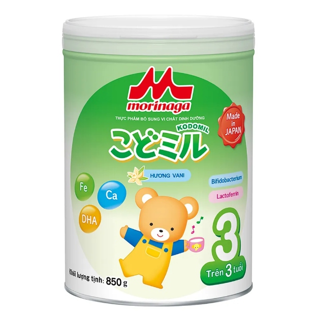sữa Morinaga 3 là sữa cho trẻ 3 tuổi phát triển trí não