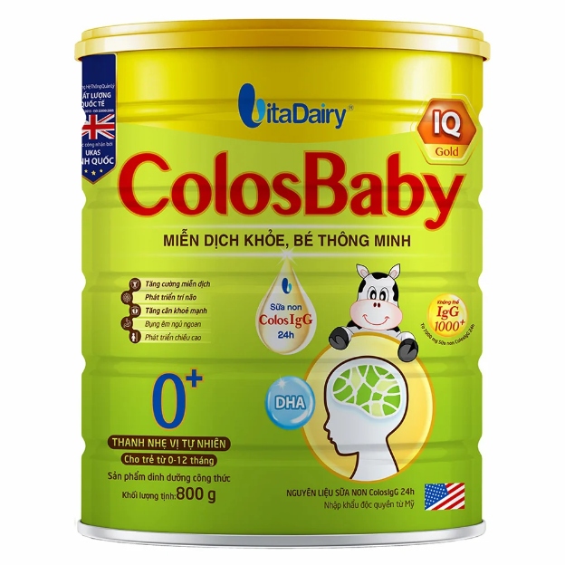 Sữa phát triển trí não - ColosBaby IQ Gold