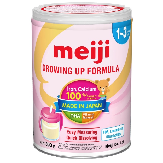 Sữa Meiji là dòng sữa phát triển trí não của Nhật Bản