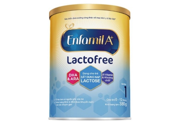 sữa không đường lactose cho bé Enfamil A+