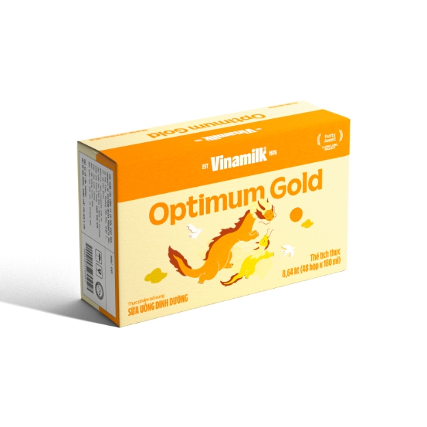 Sữa pha sẵn tăng chiều cao cho bé Optimum Gold Vinamilk